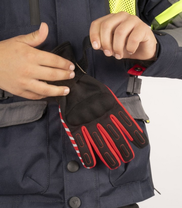 Guantes de Moto Infantiles By City Portland Rojos
