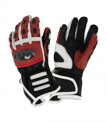 Guantes de Moto Infantiles By City RS Rojos