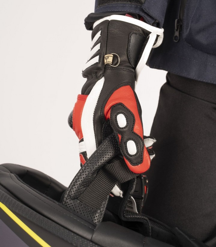 Guantes de Moto Infantiles By City RS Rojos