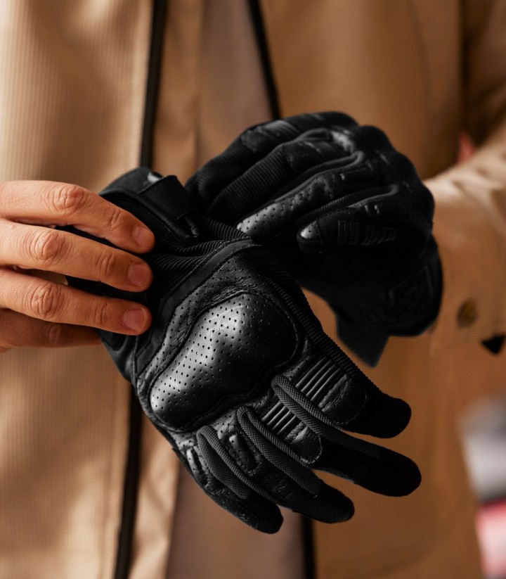 Guantes de Moto de Invierno By City Tokio Winter de Hombre Negros