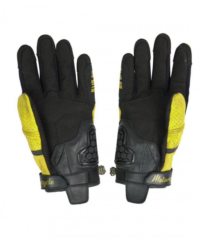Guantes de Moto de Invierno By City Tokio Winter de Hombre Amarillos
