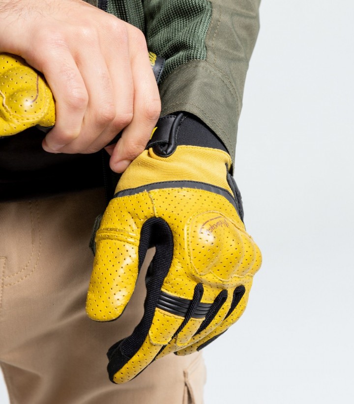 Guantes de Moto de Invierno By City Tokio Winter de Hombre Amarillos
