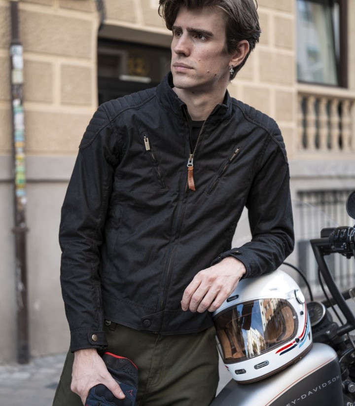 By City Spring III Men's Summer Motorcycle Jacket in Black