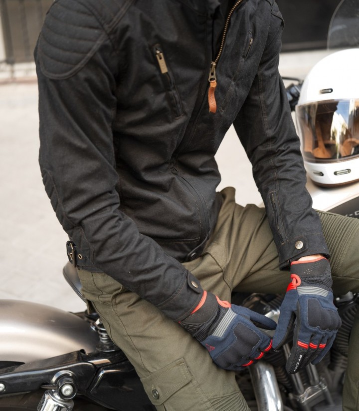 Chaqueta Moto Verano Hombre By City Spring III Negra