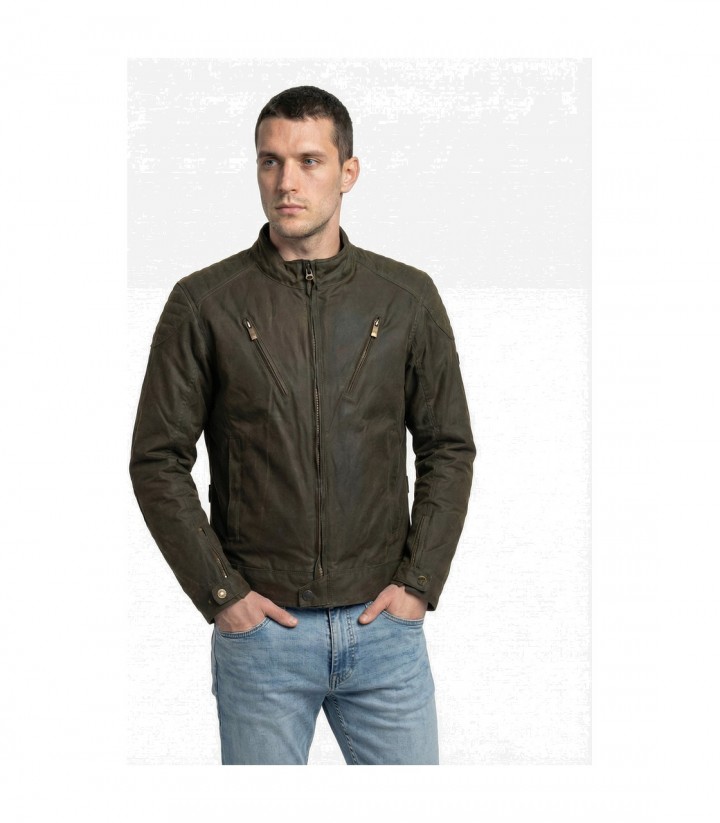 Chaqueta Moto Verano Hombre By City Spring III Verde