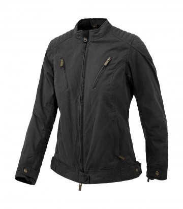 By City Spring III Women's Summer Motorcycle Jacket in Black