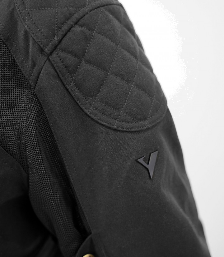 Chaqueta Moto Verano Hombre By City Teneree Venty V Negra