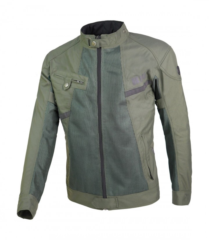 Chaqueta Moto Verano Hombre By City Summer Route Verde