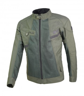 Chaqueta Moto Verano Hombre By City Summer Route Verde