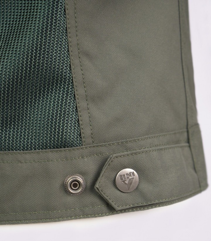 Chaqueta Moto Verano Hombre By City Summer Route Verde