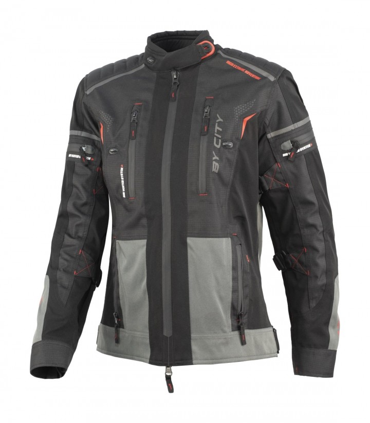 By City Africa Women's Winter Motorcycle Jacket in Black