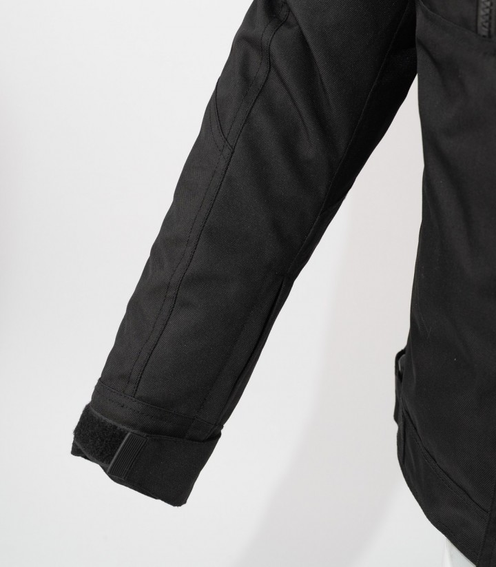 Chaqueta Moto Invierno Hombre By City Africa Short Negra