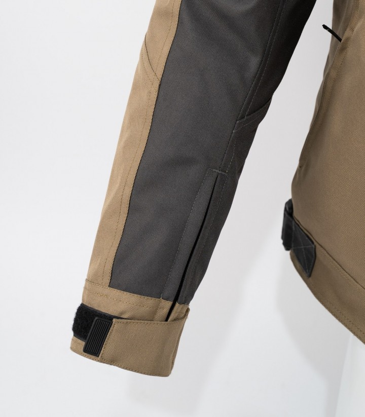Chaqueta Moto Invierno Hombre By City Africa Short Beige