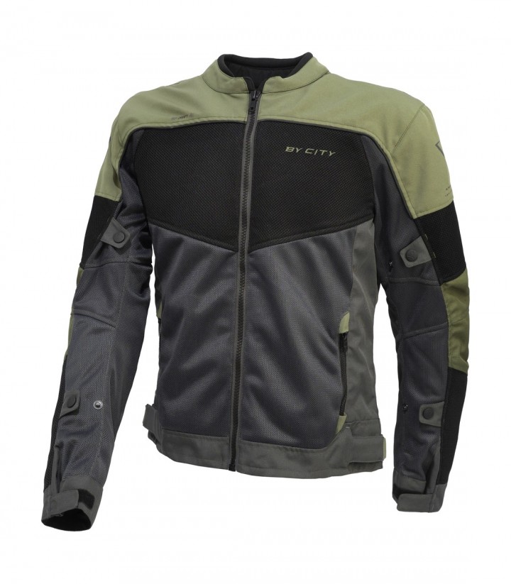Chaqueta Moto Verano Hombre By City Luma Verde