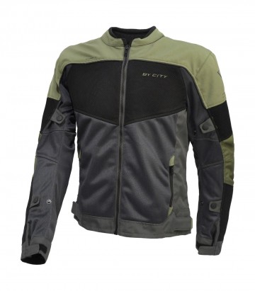 Chaqueta Moto Verano Hombre By City Luma Verde