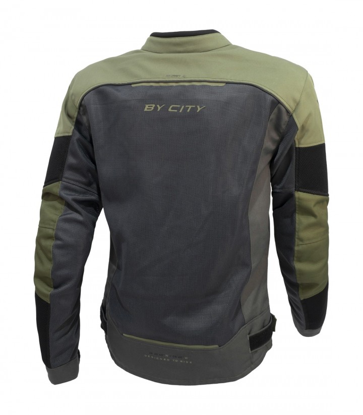 Chaqueta Moto Verano Hombre By City Luma Verde
