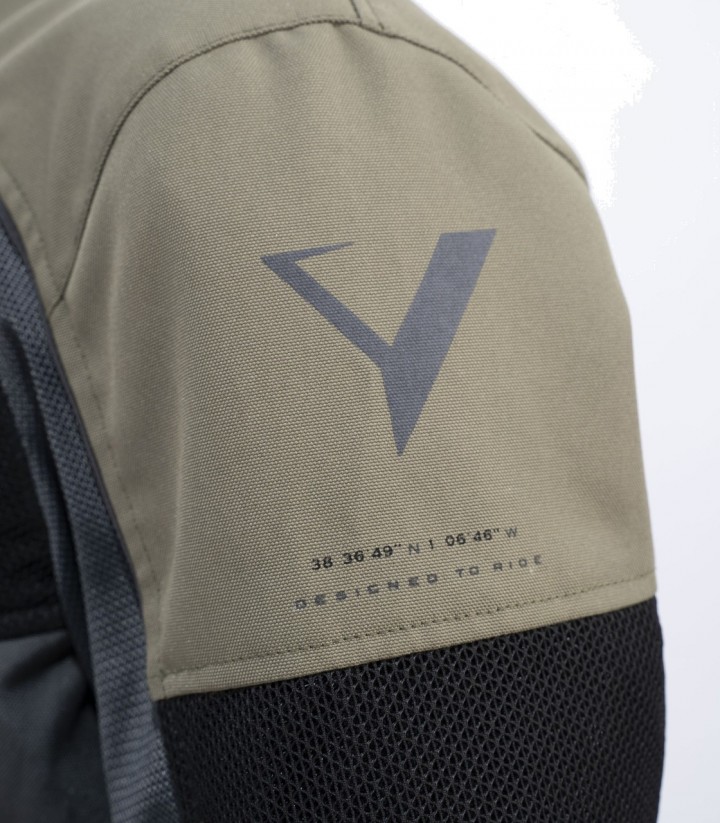 Chaqueta Moto Verano Hombre By City Luma Verde