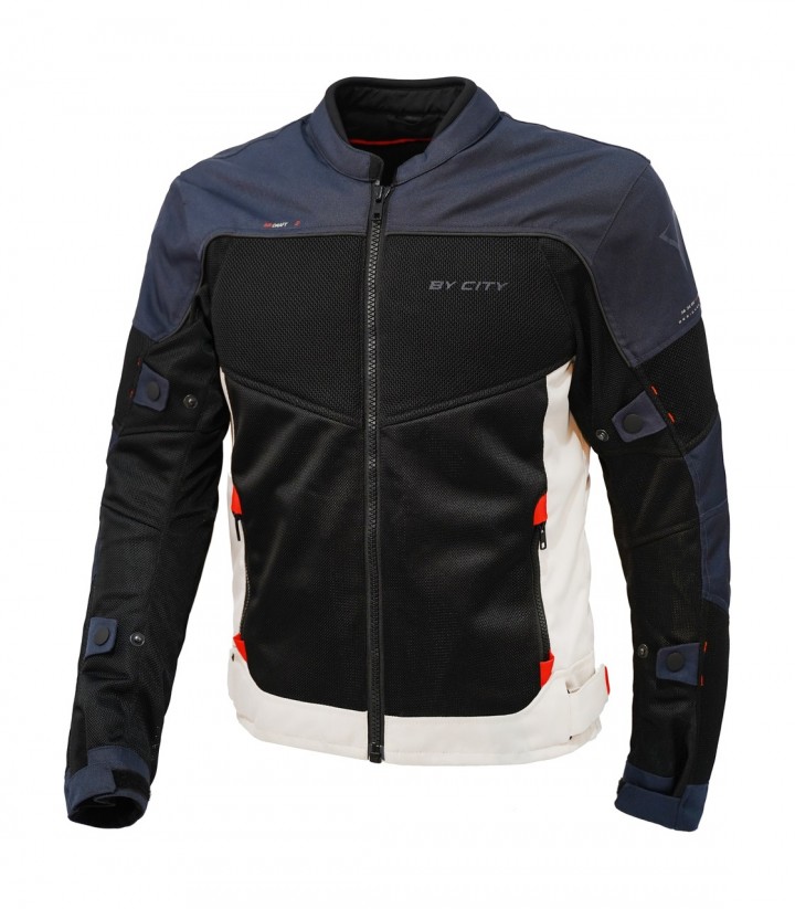 Chaqueta Moto Verano Hombre By City Luma Azul
