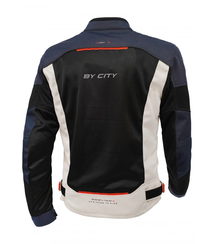 Chaqueta Moto Verano Hombre By City Luma Azul