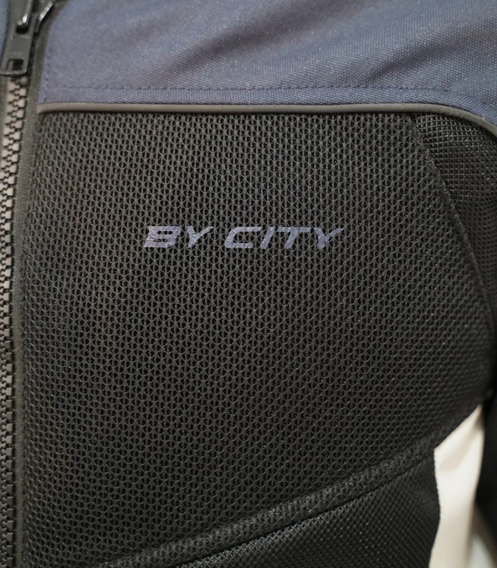 Chaqueta Moto Verano Mujer By City Luma Azul