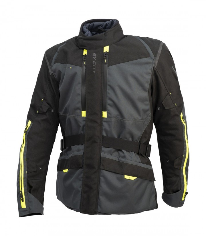 Chaqueta Moto Invierno Hombre By City K2 Verde