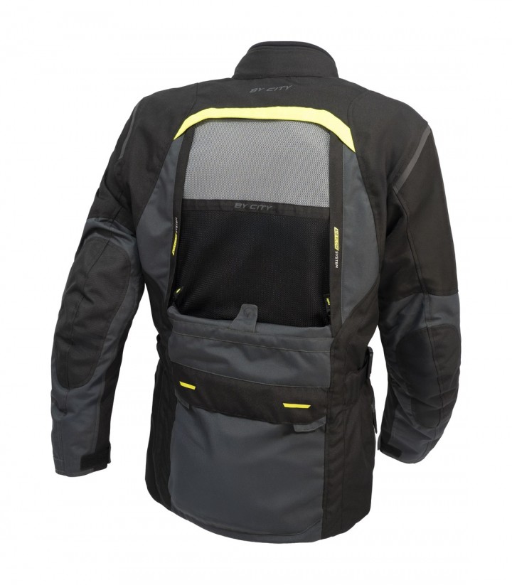 Chaqueta Moto Invierno Hombre By City K2 Verde