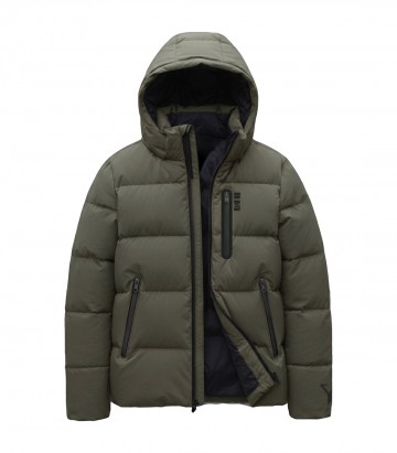 Chaqueta Moto Invierno Hombre By City Nordic Verde