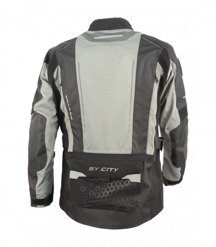 By City K2 ADV Men's Winter Motorcycle Jacket in Black