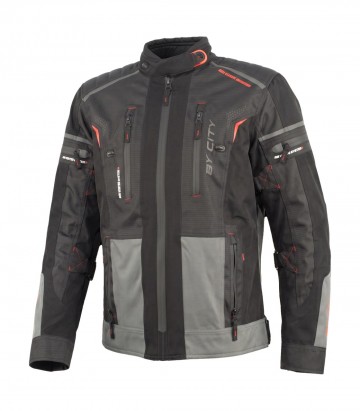 By City Africa Pro Men's Winter Motorcycle Jacket in Black