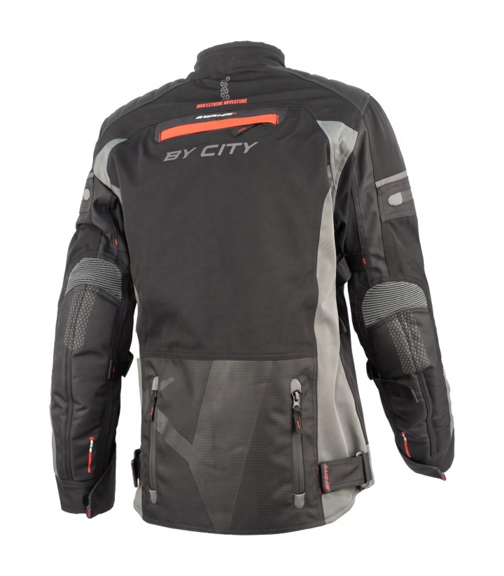 Chaqueta Moto Invierno Hombre By City Africa Pro Negra