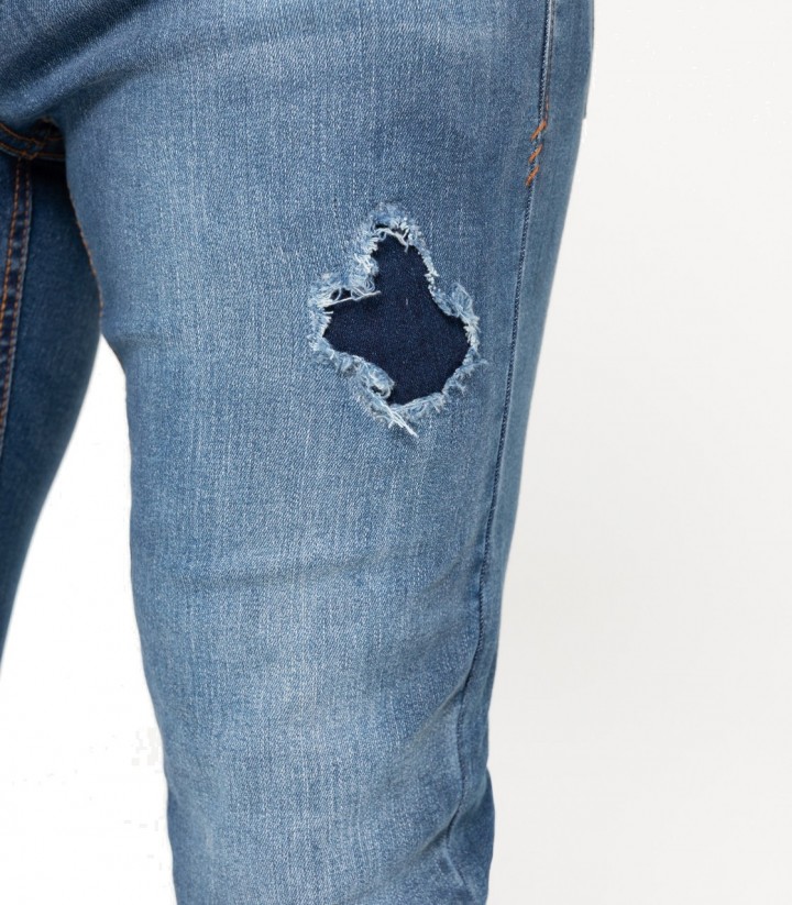 Pantalón Moto By City Soul Hombre en Azul