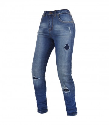 Pantalón Moto By City Soul Mujer en Azul