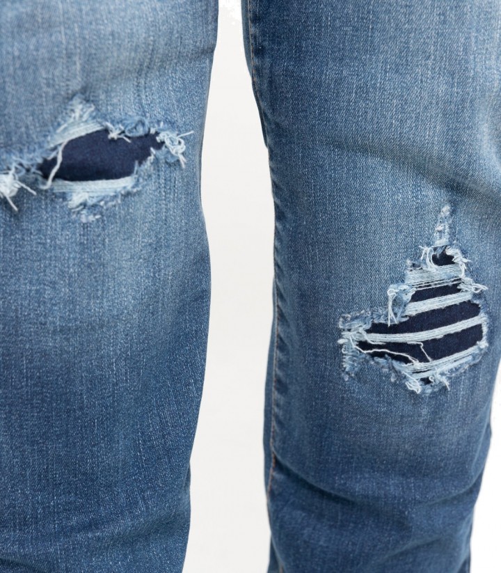 Pantalón Moto By City Soul Mujer en Azul