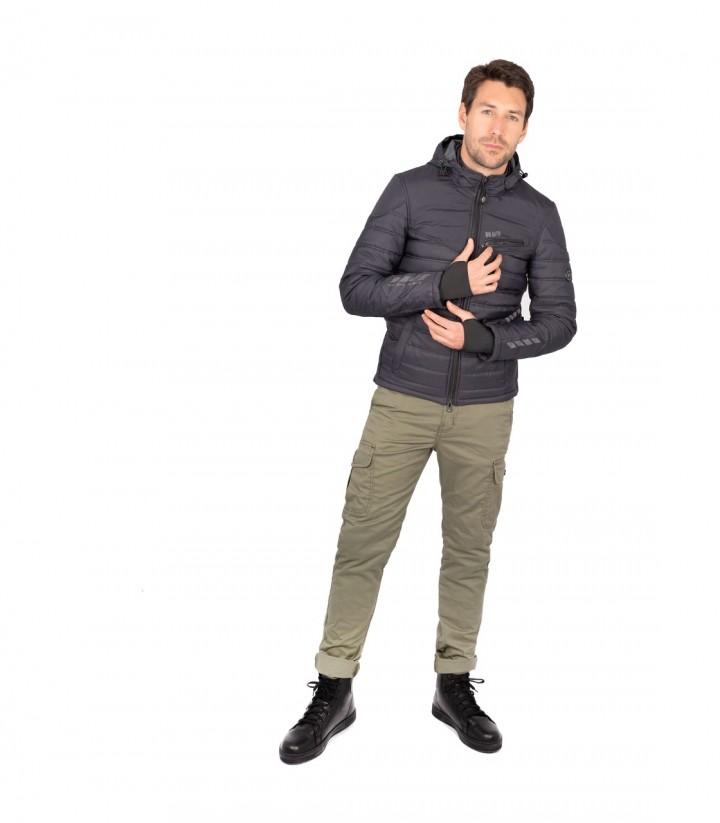 By City Army Men's Motorcycle Pants in Green