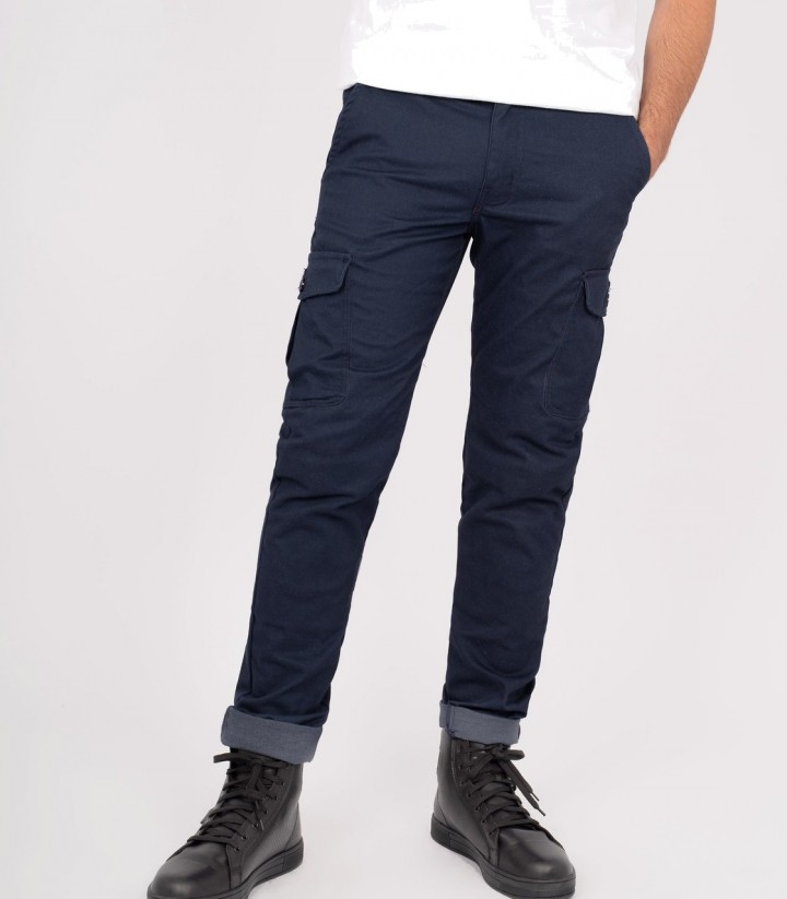 Pantalón Moto By City Army Hombre en Azul