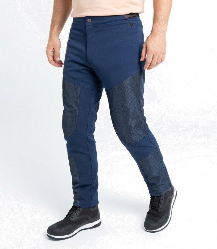 Pantalón Moto By City Breeze Hombre en Azul