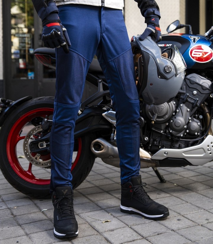 Pantalón Moto By City Breeze Hombre en Azul