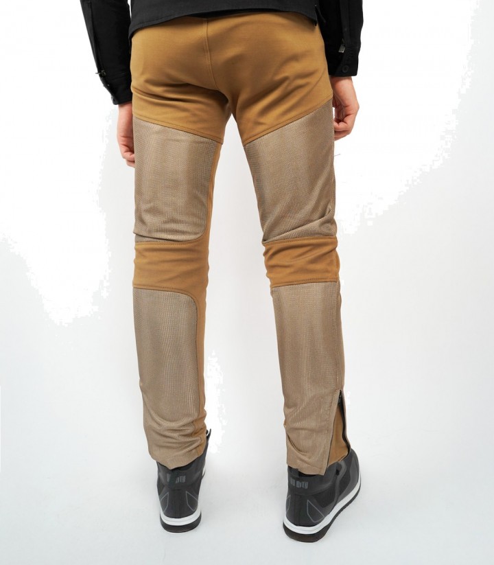 By City Breeze Men's Motorcycle Pants in Sand