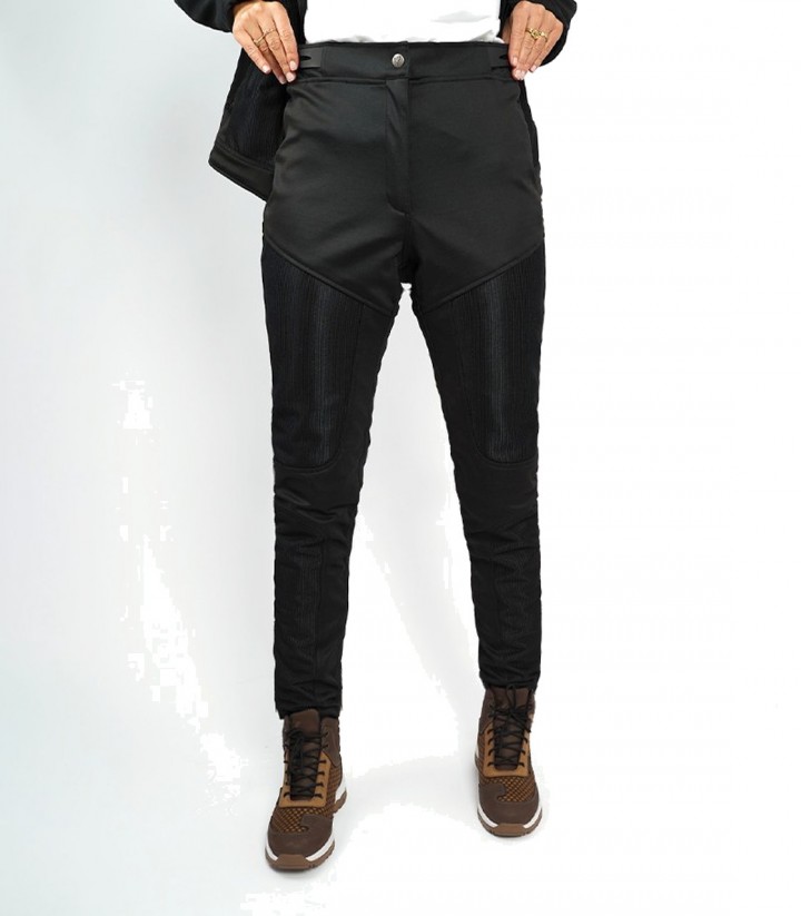Pantalón Moto By City Breeze Mujer en Negro
