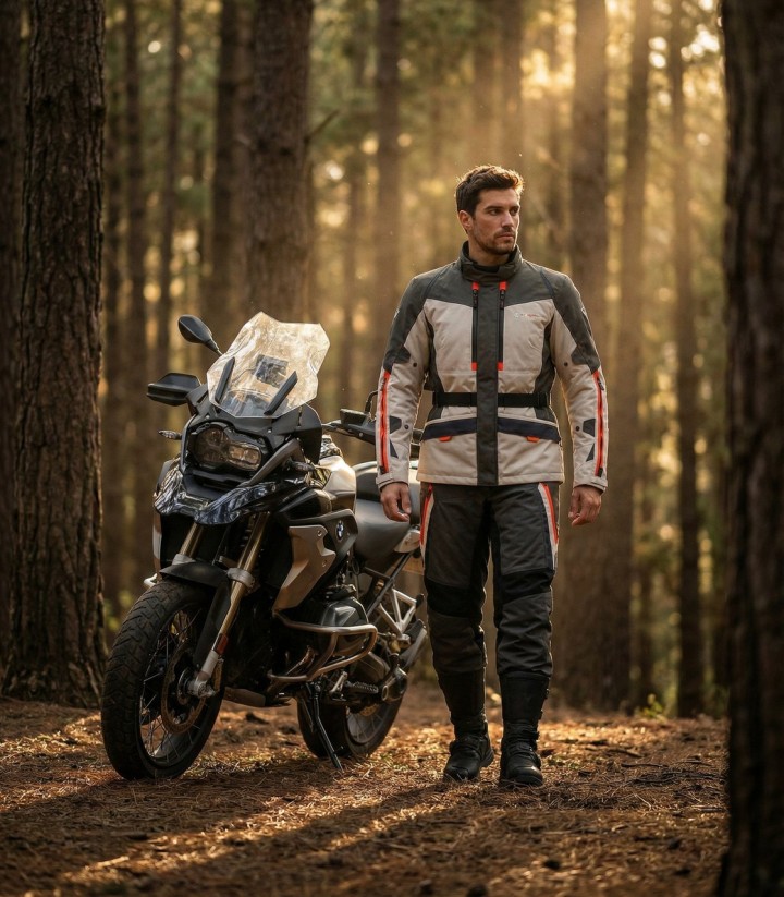 Pantalón Moto By City K2 Hombre en Gris