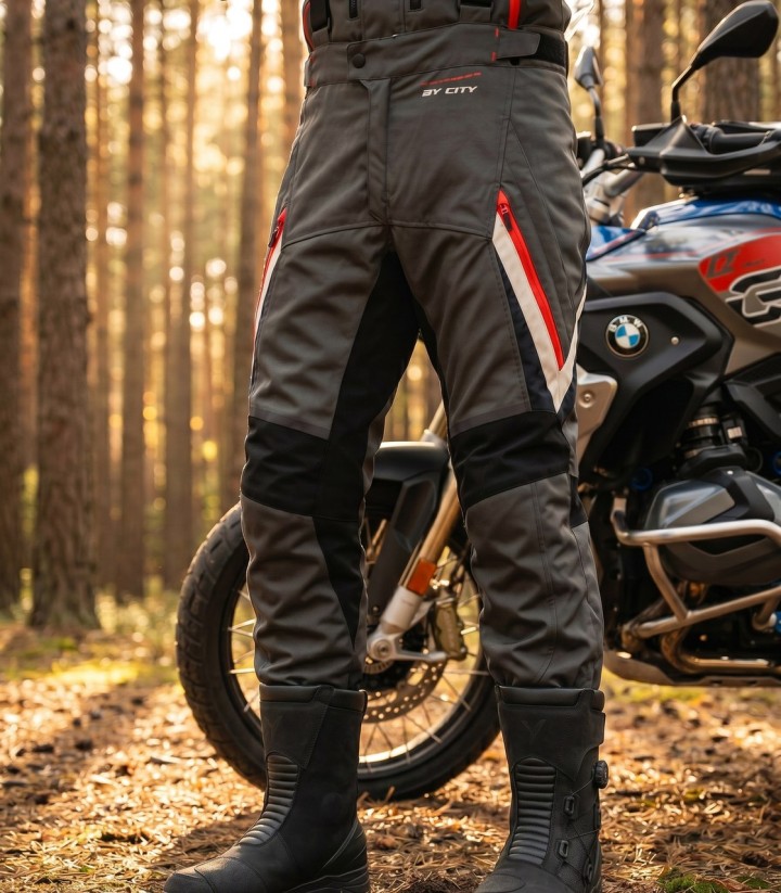 Pantalón Moto By City K2 Hombre en Gris