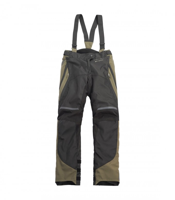 Pantalón Moto By City K2 Hombre en Verde Oscuro