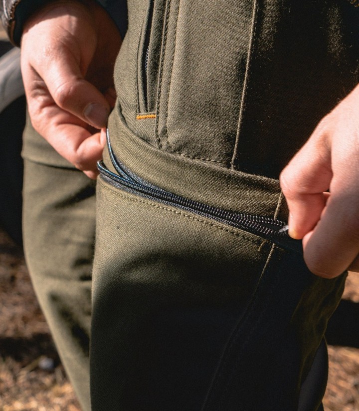 Pantalón Moto By City Air IV Hombre en Verde