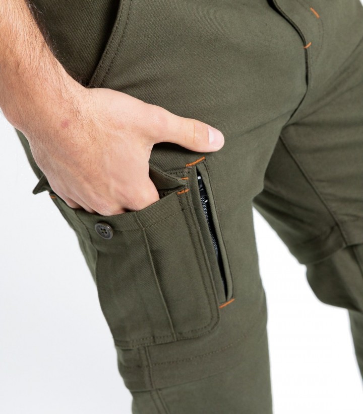 Pantalón Moto By City Air IV Hombre en Verde