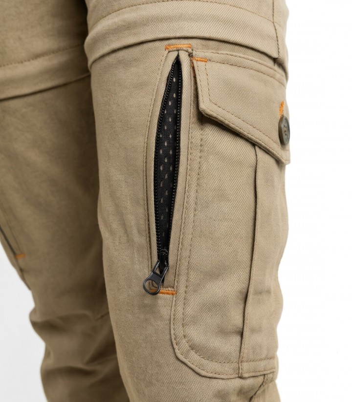 Pantalón Moto By City Air IV Hombre en Beige
