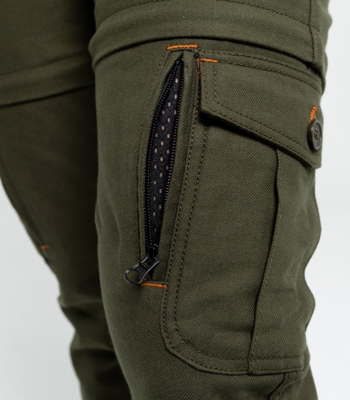 Pantalón Moto By City Air IV Mujer en Verde
