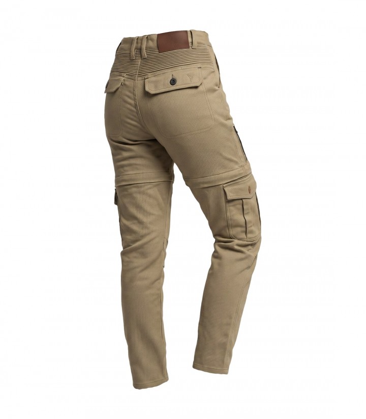 Pantalón Moto By City Air IV Mujer en Beige