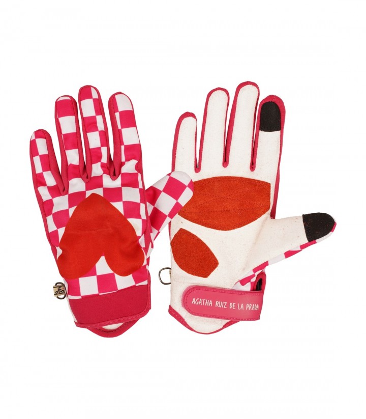 Guantes de Moto By City Agatha Ruiz de la Prada Moscow Glitter