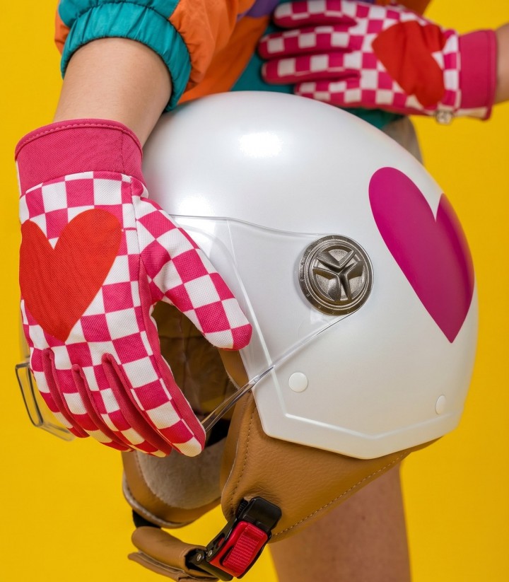 Guantes de Moto By City Agatha Ruiz de la Prada Moscow Glitter