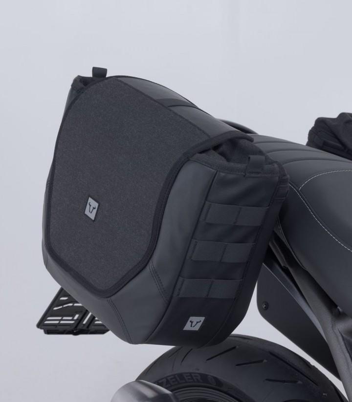 Bolsas Laterales SW-MOTECH Legend Gear + Soportes V-LOC 16/11 L Triumph Scrambler 400 X (23)/XC (25), Speed 400 (23) BC.HTA.11.6
